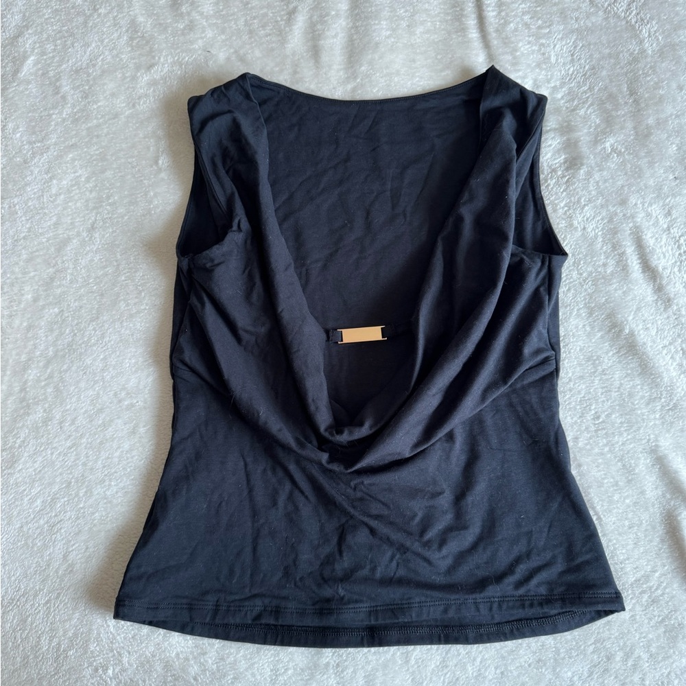Abercrombie & Fitch Black Tank Top - Picture 2 of 4